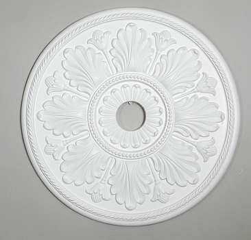 Large Acanthus Pearl 30" Ceiling Medallion