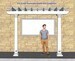 Spartan Wall-Supported Pergola Kit