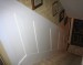 Elite FLAT Paneled Wainscot STAIR Kit with Panels in Paint Grade