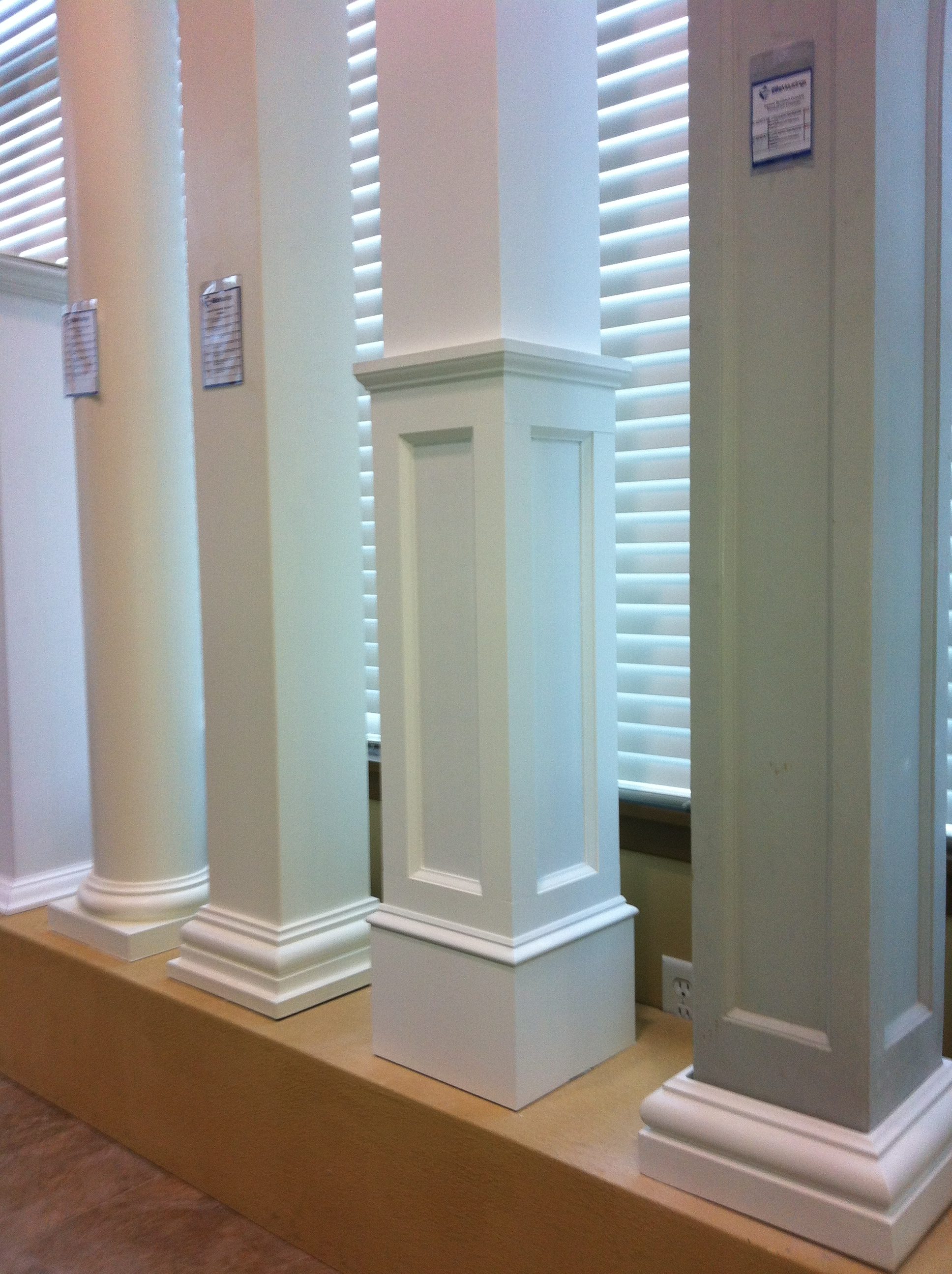 Interior Columns Round Vs Square