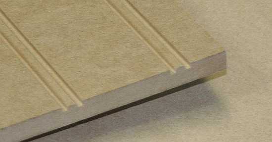 Close up look at the beads in beadboard