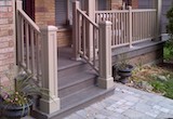 PVC Newel posts for porch