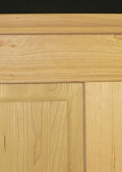 Stain Grade hardwood raised panel wainscoting