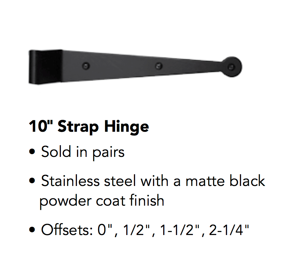 10” Strap Hinge