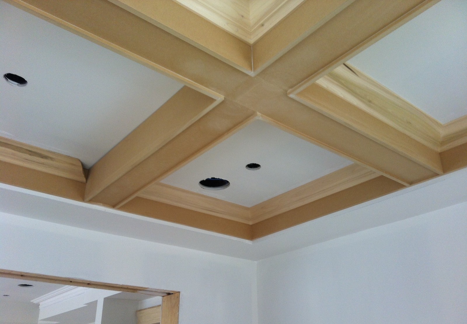 Recessed Wood Ceiling Beam - 5"