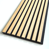 Acoustic Natural Oak Slatwall Panel