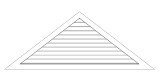 Decorative Triangular Louver