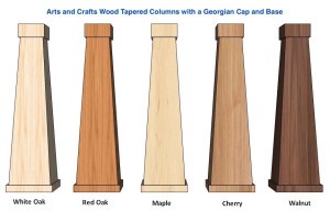 Tapered Wood Column Wrap 10/16