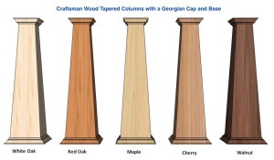 Tapered Wood Column Wrap 10/16