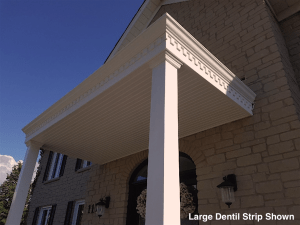 Large PVC Dentil Strip