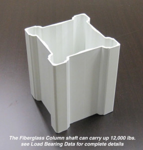Fiberglass Columns Are Load-bearing