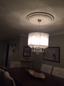 Large 33" Smooth Ceiling Medallion