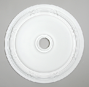 Ceiling Medallion, Solid Ribbon & Reed 30"