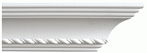5" MDF Cornice with Rope 12ft