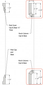 Porch Column Cap / Base
