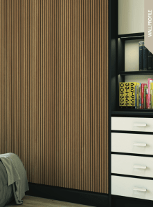 Pre-finished 3D Reeded Wall