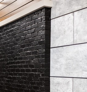 Brick Wall Panel - Black