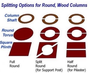 Round Column - Maple