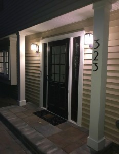 A look at how classic, non-tapered column wraps look at night