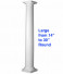 HB&G 14" - 30" Round, Tapered, Fibreglass Column
