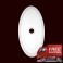 Extra Large Smooth 24" x 48" Oval Ceiling Medallion