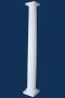 8"  FLUTED, Round, Tapered, FRP Column