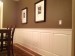 Another look at raised panel wainscoting installed