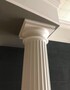12"  FLUTED, Round, Tapered, FRP Column
