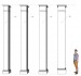 18" x 18” Classic, Non-Tapered PVC Column