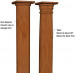 6" - Tapered Round Wood Column