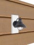 Example of how the light fixture mount works