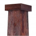 12/8 Fiberglass, Craftsman Rough Sawn Column 66" High