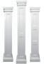 10" Recessed Fiberglass Column