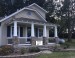 Installed Tapered PVC Column Wraps on Front Porch