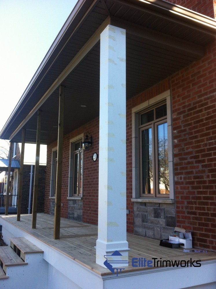 A look at the process of installing Half Panelled PVC wraps