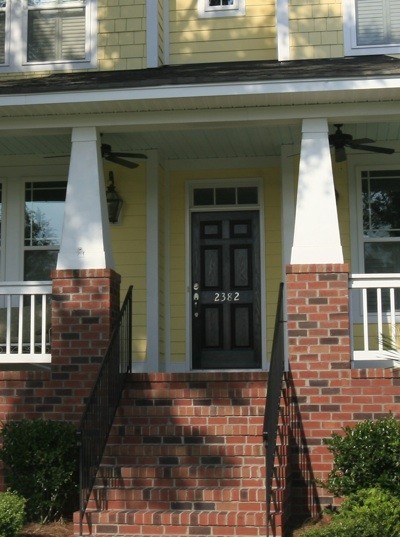 Simple pvc tapered porch post covers